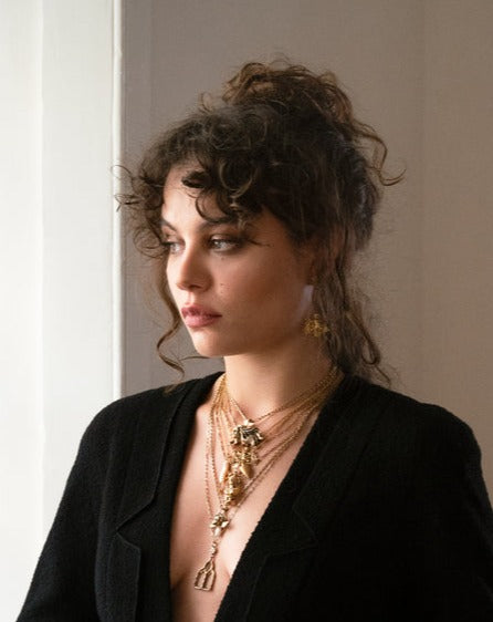 Baroque Cherub Earrings